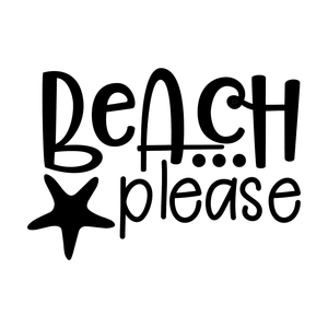 beach please