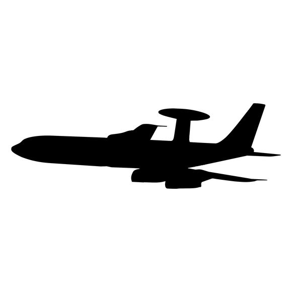 E-3 Sentry Aircraft Decal Window Decal Air Force Military Plane