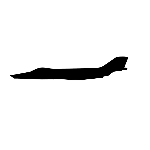 F-101 Voodoo Airplane Decal USAF Plane Air Force Decal