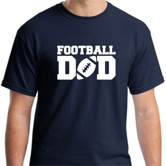 Men's Football Dad Support Shirt - anthem-graphix