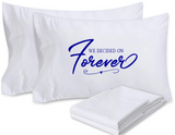 We decided on Forever Husband Wife Pillowcase Cover, Decorative Pillow Cover Bedroom Decor, Wedding Gift