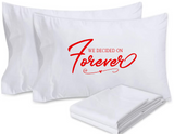 We decided on Forever Husband Wife Pillowcase Cover, Decorative Pillow Cover Bedroom Decor, Wedding Gift
