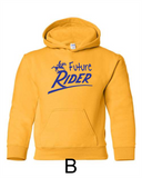Caesar Rodney Youth Pullover Hooded Sweatshirt Gold