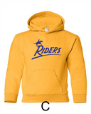 Caesar Rodney Youth Pullover Hooded Sweatshirt Gold