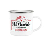 Hot Chocolate Mug, Hot Cocoa Mug, North Pole Hot Chocolate Mug, Christmas Eve Mug, Christmas Eve Hot Chocolate