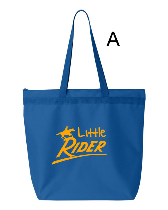 Caesar Rodney Zippered Tote Recycled Material