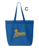 Caesar Rodney Zippered Tote Recycled Material
