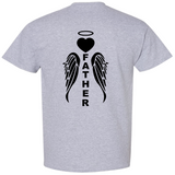 Angel Wings T-Shirt Mother Brother Father Sister Husband Wife Family