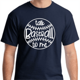 navy blue baseball shirt