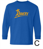 Caesar Rodney Youth Gildan Long Sleeve T-Shirt Royal Blue