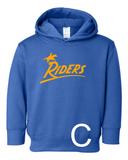 Caesar Rodney Youth Pullover Hooded Sweatshirt Royal Blue